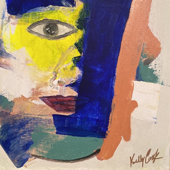 SOLD at Chastain Art Festival- SIMPLY BESIDE MYSELF - Picture 3 of 3